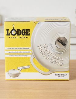 Lodge Enameled Cast Iron Dutch Oven 6 Qt