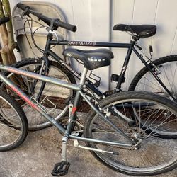 SPECIALIZED BIcycles HARD ROCK GX AND GSX BUNDLE ( TAKING OFFERS)
