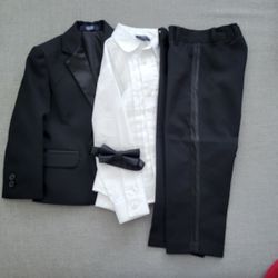 3T Childs Suit Black
