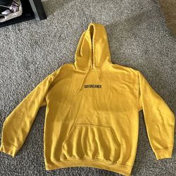 Size L Daydreamer Yellow Bowery Hoodie