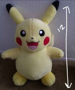 Pokemon Pikachu plush