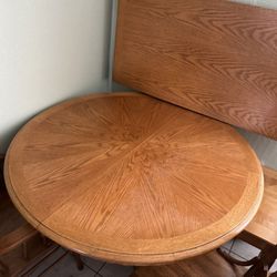 Oak Dining Table Still Available 1/9/25