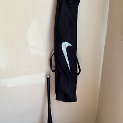 Baseball Duffle Bag & Bat 