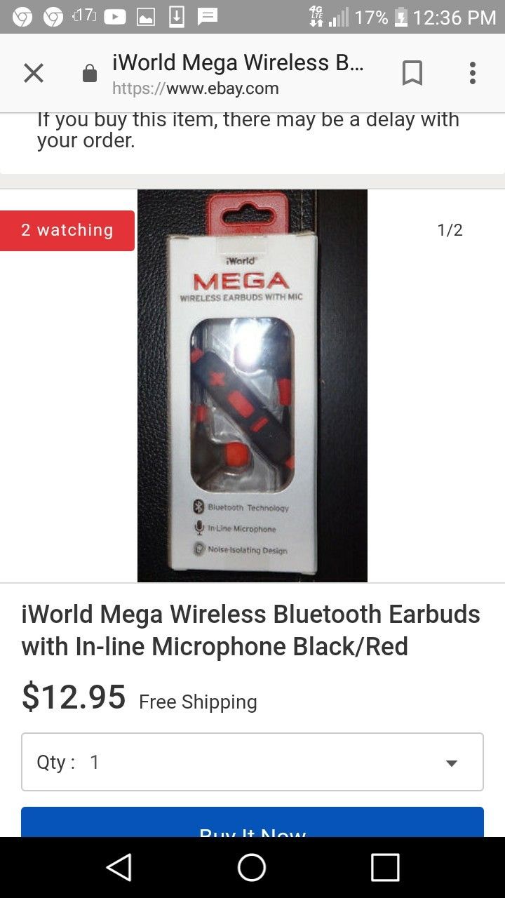 iworld bluetooth earbuds