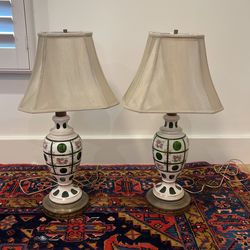 Two Matching Lamps