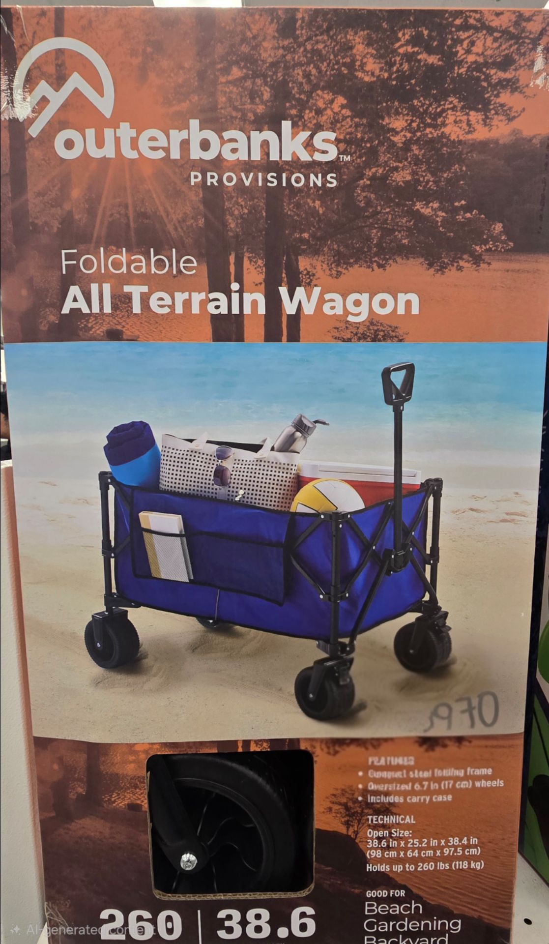 Foldable All Terrain Wagon