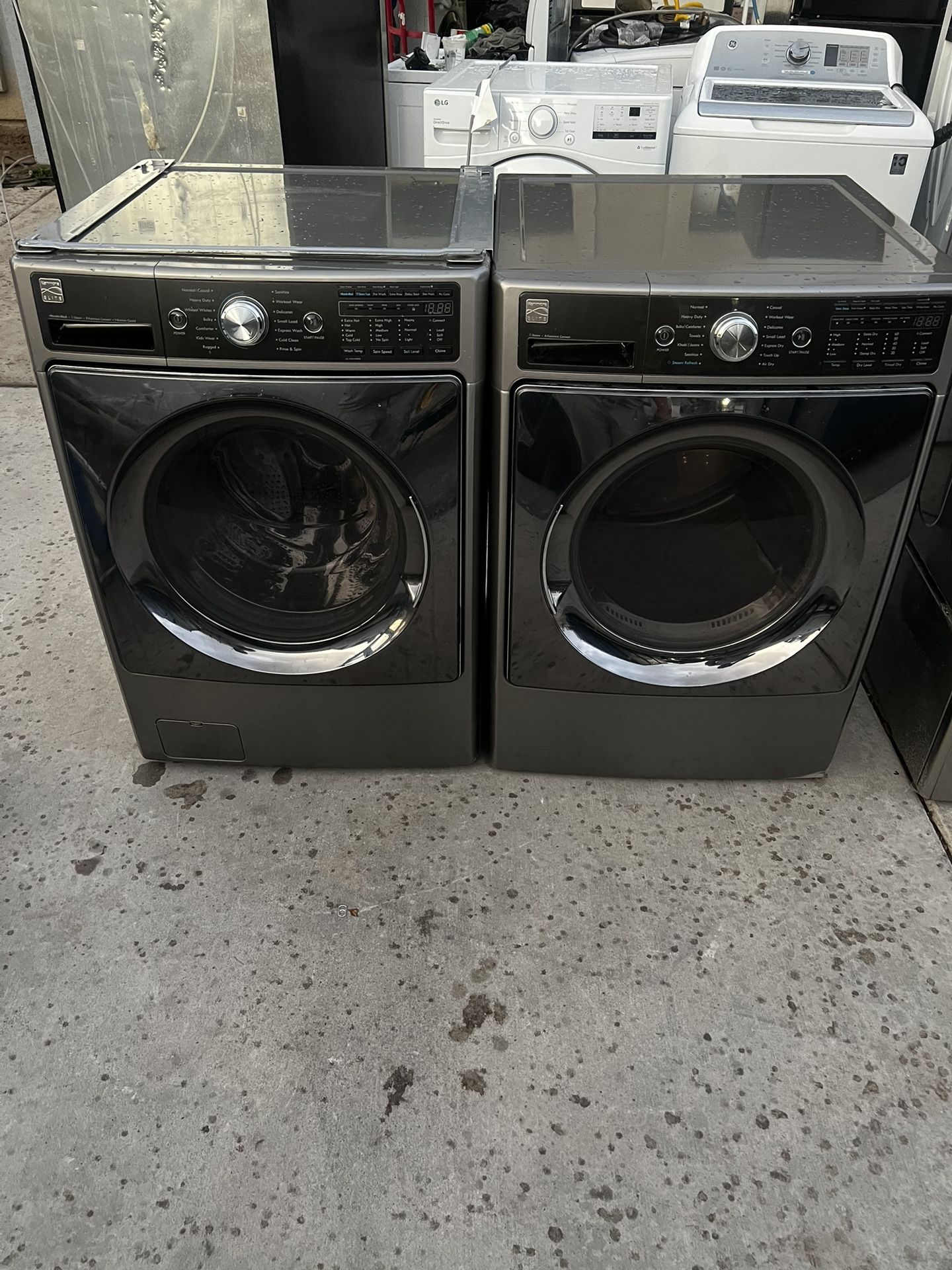 KENMORE ELITE WASHER & GAS DRYER