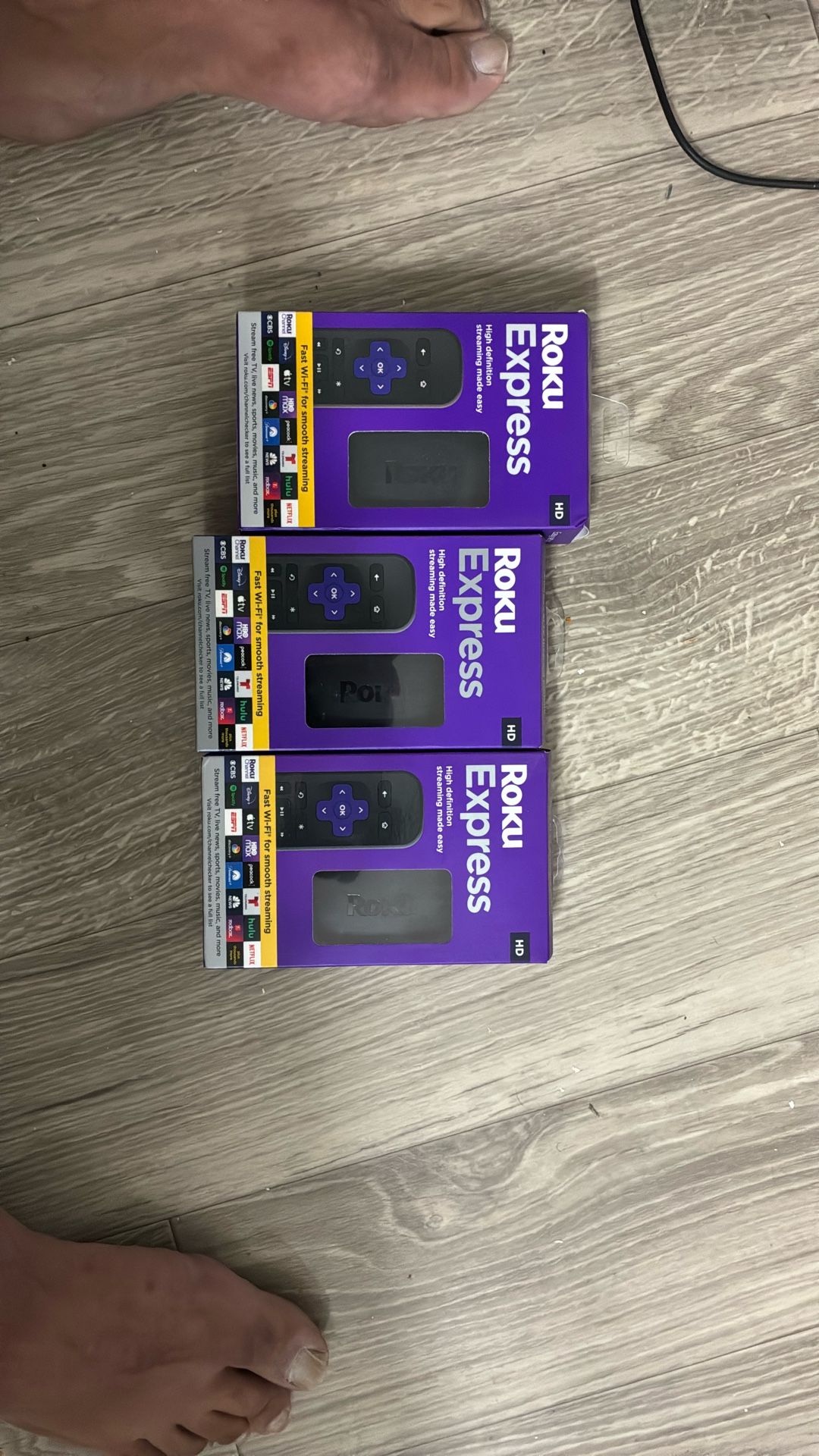 Lot Of 3 Roku Express