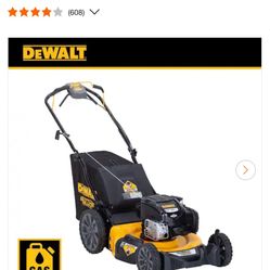 DEWALT 21 in. 163cc Briggs and Stratton 725Exi Engine Rear Wheel Drive 3-in-1 Gas Self Propelled Walk Behind Lawn Mower
