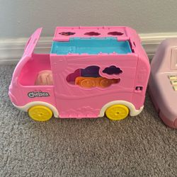 Barbie Small Camper And Toddler Cash Register