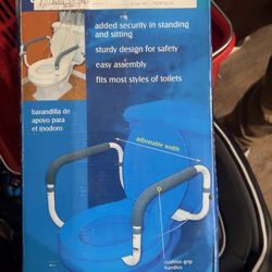 Carex toilet support rail