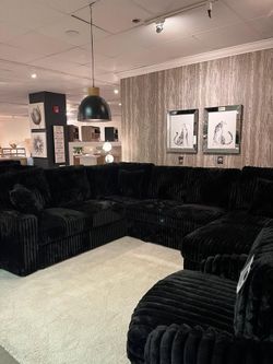 Large, Versatile Soft Jumbo Corduroy Sleeper Sectional Sofa