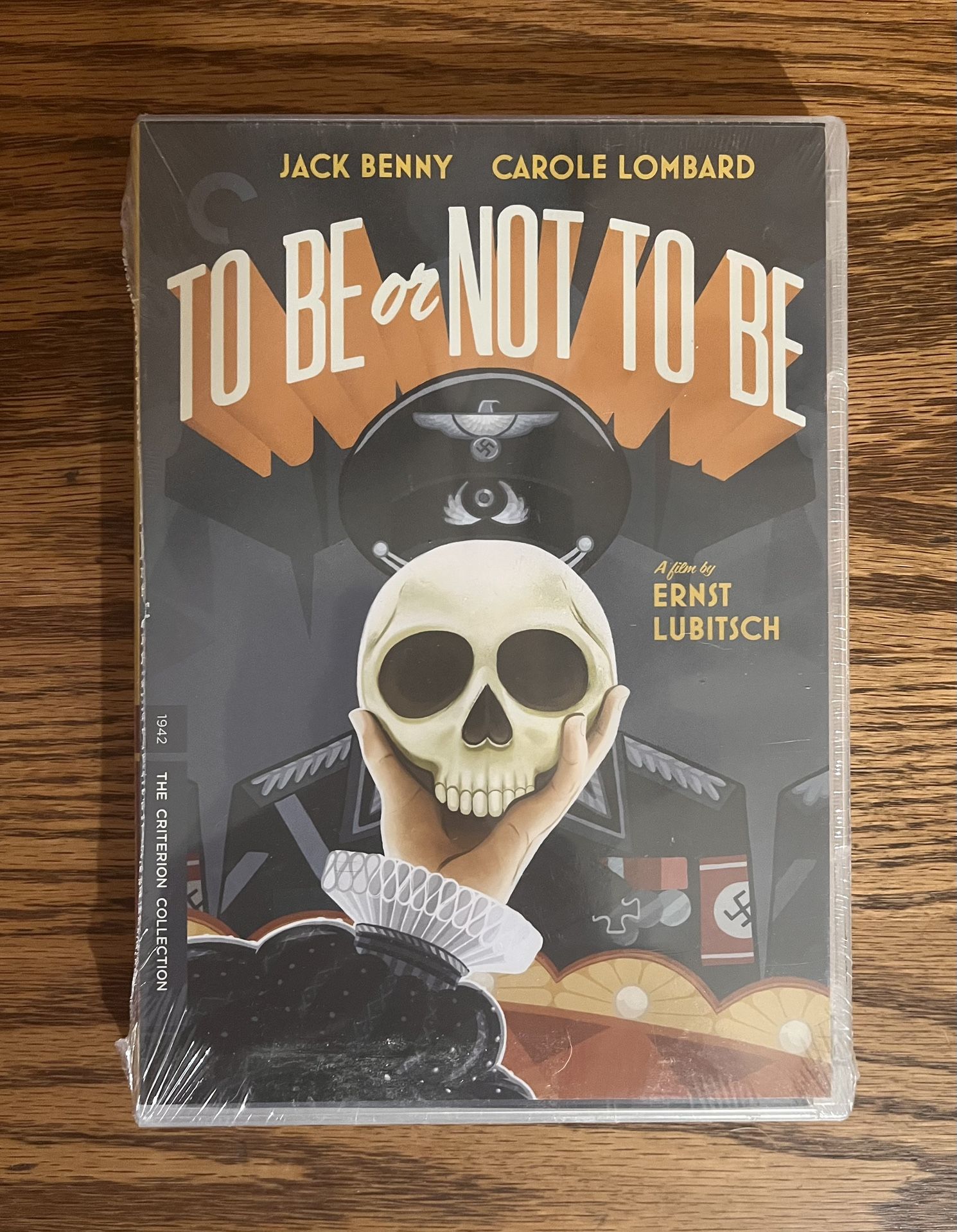 TO BE OR NOT TO BE The Criterion Collection DVD #670, A Film by Ernst Lubitsch, Jack Benny & Carole Lombard, 1942~99 Minutes~Black & White, NEW/Sealed