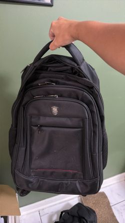 Bookbag with wheels