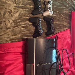 Ps3+controllers+6 Free Games 