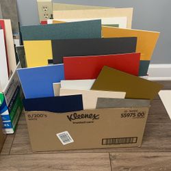 FREE matboard Scraps. Great For Teachers. Frame & Art Shop (contact info removed)