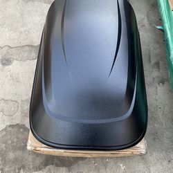 Rooftop Cargo Box Carrier Lockable Heavy Duty Hard Car Top Storage Case