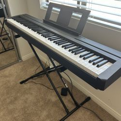 Yamaha Digital Piano P-45  With A Pedal 