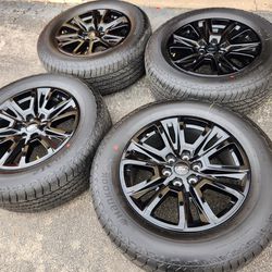 20" Ford F150 Platinum Black Factory Wheels And Tires New 
