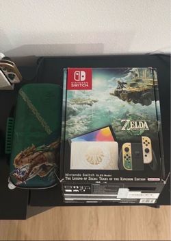 Nintendo Switch OLED Zelda Tears of the Kingdom Edition