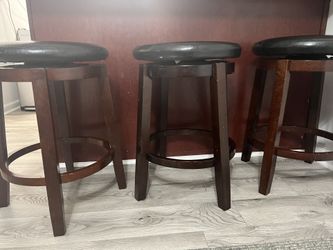 Counter height bar stools- Set of 3