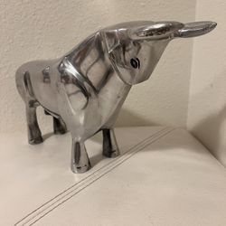 Bull aluminum decorative size 12x7