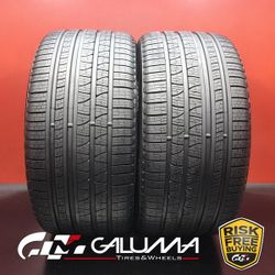 Set of 2 Tires LikeNEW Pirelli Scorpion Verde All Season (N0) XL 315/35R21 93590