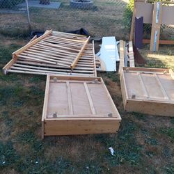 Bunk Bed, Pieces Of Two Other Beds.