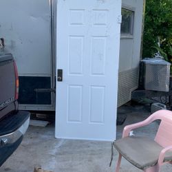 Exterior Metal Front Door 36’80