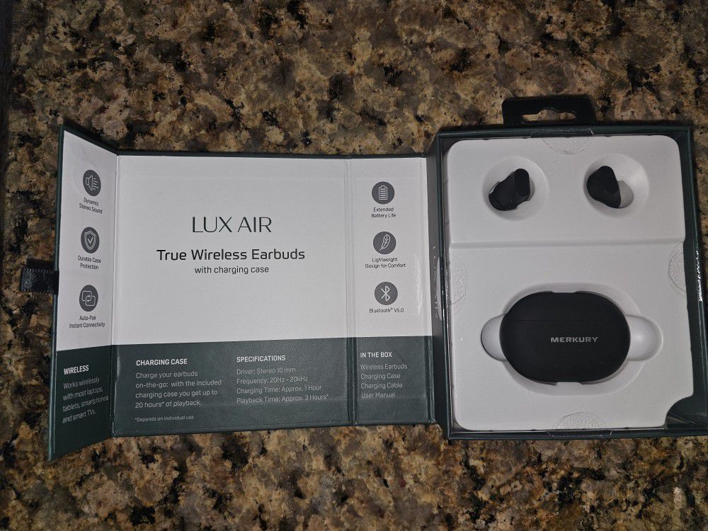New Lux Air Bluetooth Headphones 