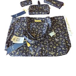 Harry Potter flying keys jujube WB tote bags.