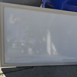 Wood frame large whiteboard $20