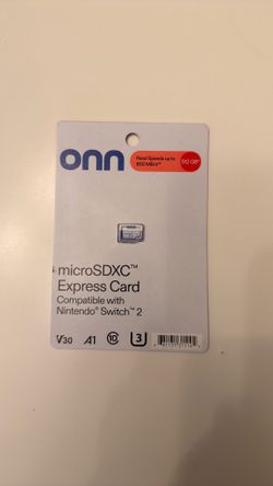 Switch 2 - ONN MicroSDXC 512GB