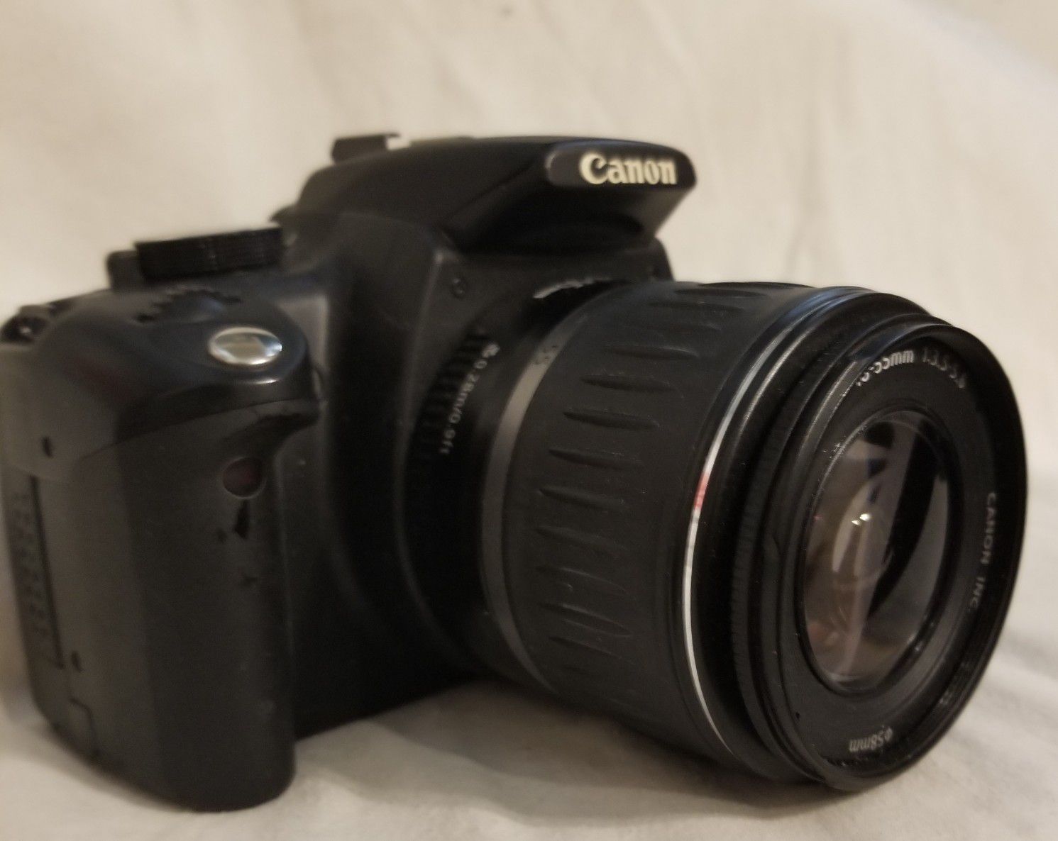 Canon EOS Rebel XT with EFS 18-55mm Lense