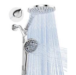 Dual Handheld Shower Head Combo, 2-in-1