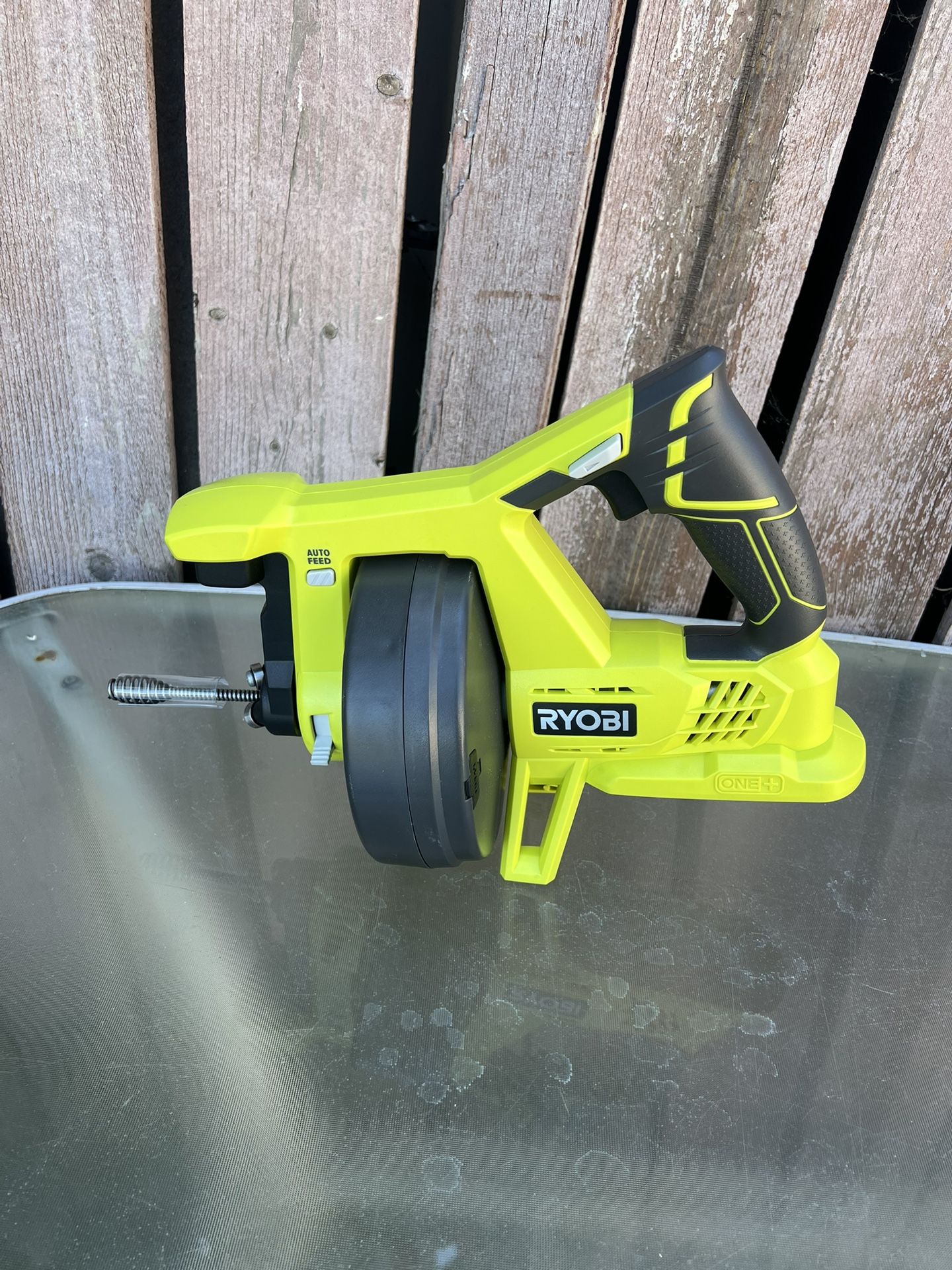 Ryobi One+ 18v Cordless Drain Auger TOOL ONLY