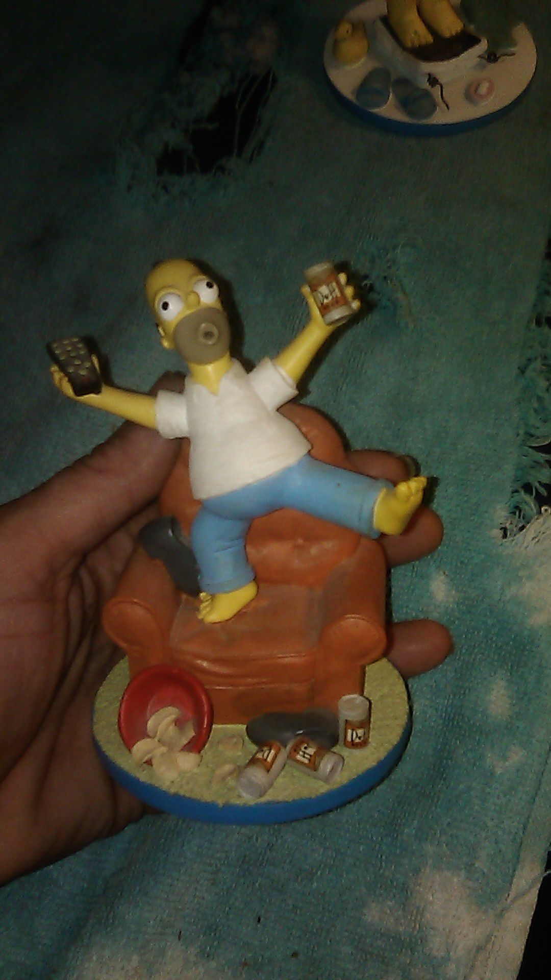 The Simpson Homer collecter figures..