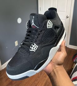 Air Jordan 4 Retro SE “Black Canvas” Men’s Size 10