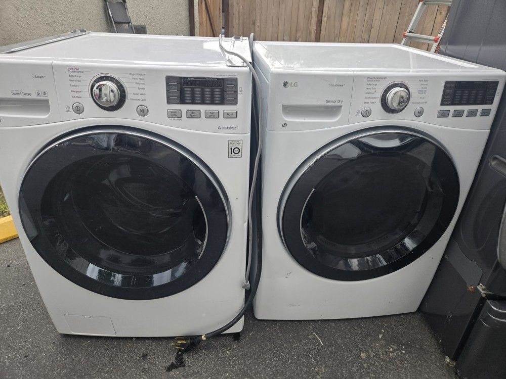 Lg Washer And Dryer Set Electric