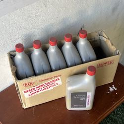 NEW! Genuine Kia Motors Automatic Transmission Fluid Red-1 (6 Quarts)  UM040CH020|