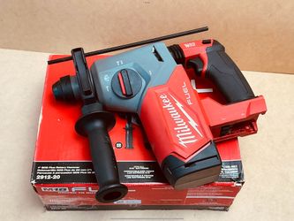 Milwaukee 2912-20 M18 FUEL 18V Lithium-Ion Brushless Cordless 1”SDS-Plus Rotary Hammer (Tool-Only)