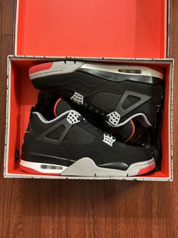 Air Jordan 4 Bred Size 10