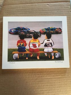Kids Nascar picture "The Challenge"
