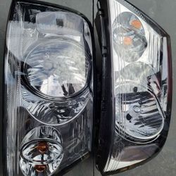04-08 Ford F150 06-08 Mark LT Headlights Luces Calaveras Faros Micas Headlamps 