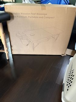 Portable Wooden Massage Table Premium, Portable and Compact