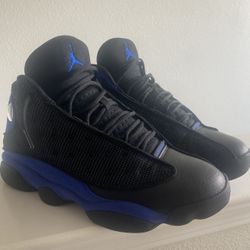 air jordan 13 hyper royal white hyper royal black for sale