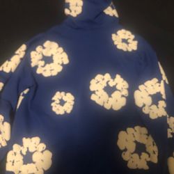 Blue denim tears hoodie