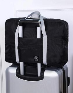 Black Foldable Travel Bag 