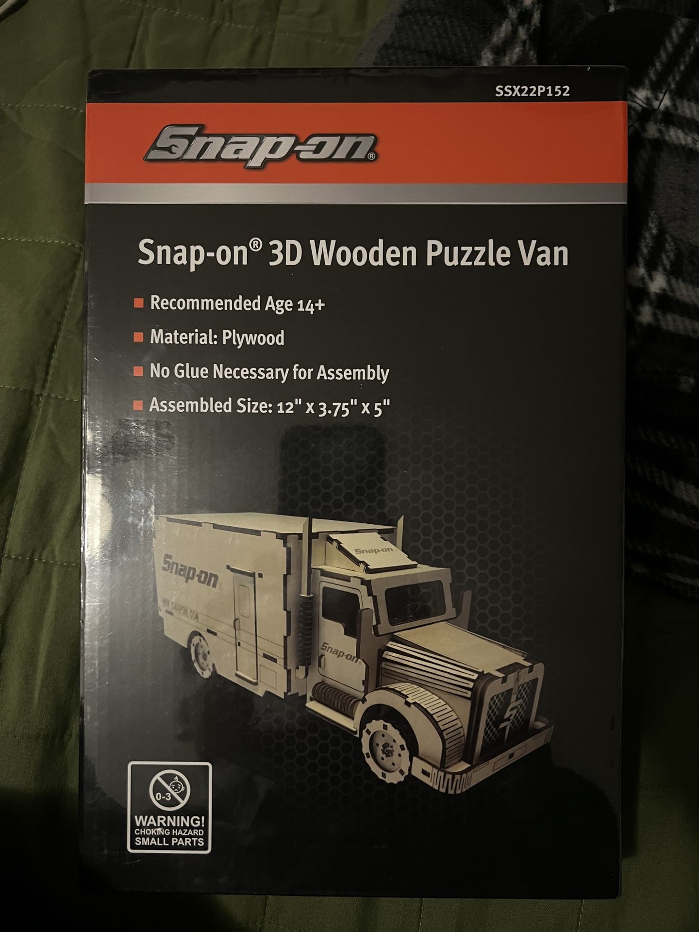 Snap-On 3D Wooden Puzzle Van