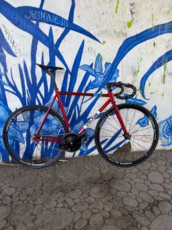 red volare fixie size 56